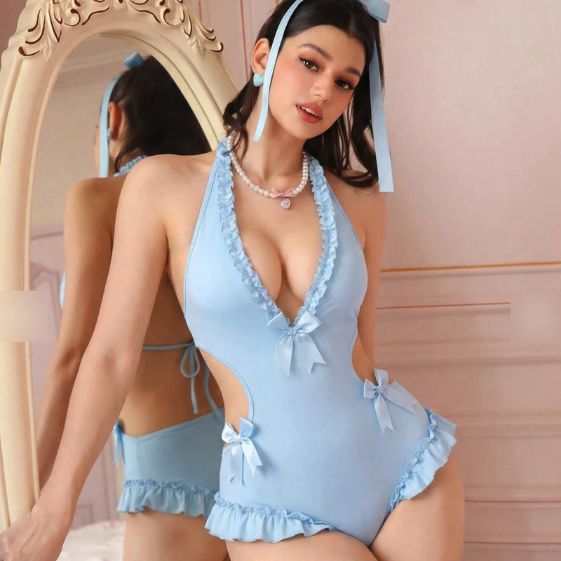 NO1258 women's lingerie babydoll wholesale - image 2